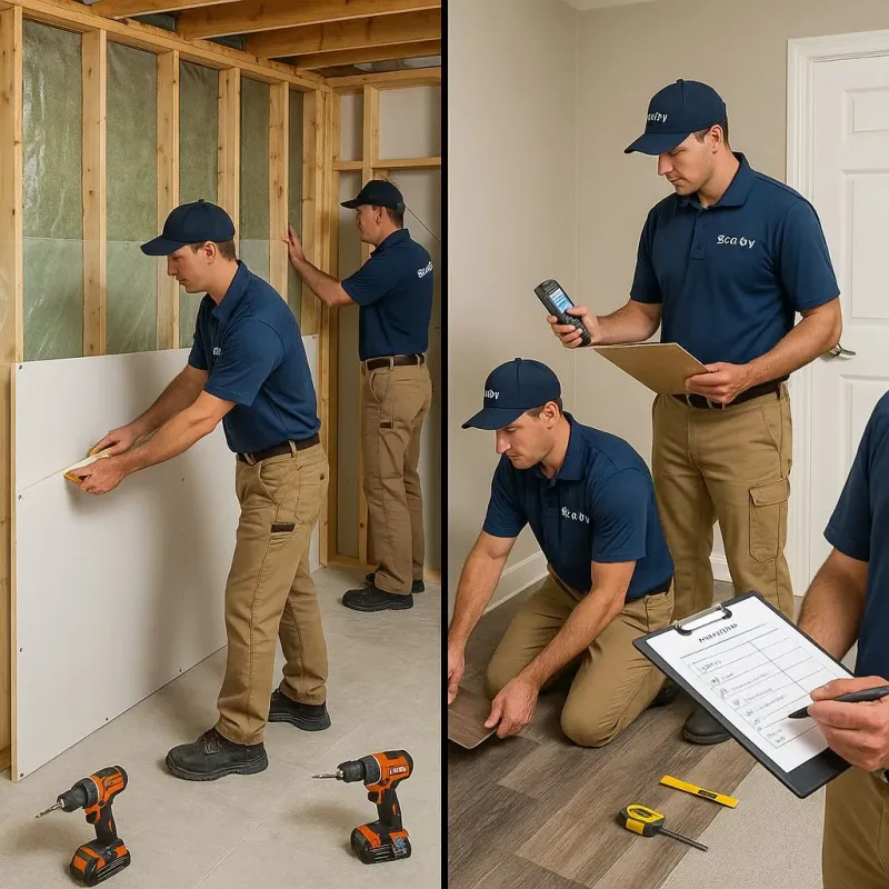 Repairs and Reconstruction process in Hampton Bays, NY