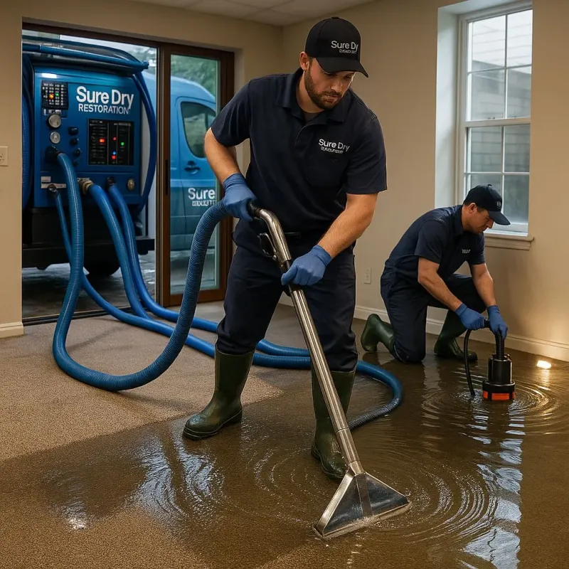 Water Extraction and Removal process in Hampton Bays, NY